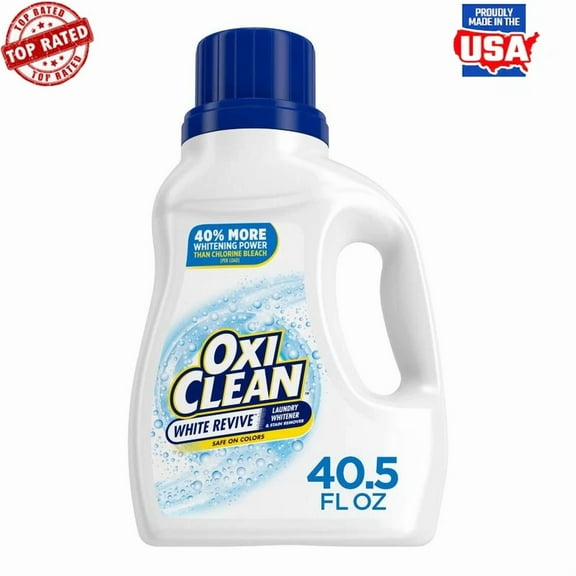 Oxygen Laundry Whitener Stain Remover 40.5Oz Color Safe Booster Cleaner New