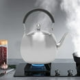 thumbnail image 2 of Miumaeov Long Spout Tea Kettle Stovetop Whistling Teakettle Teapot Brushed Finish 4L/4.22QT, 2 of 9