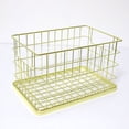 thumbnail image 1 of unbranded De Hierro Dorado Para Almacenamiento Doméstico Con Abierto Y Resistente, 1 of 8