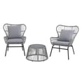 thumbnail image 1 of Set Bistro Mainstays 3 Piezas Gris Claro, 1 of 4