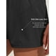 thumbnail image 4 of Pantalones cortos deportivos PINSPARK High Rise para mujer negros, 4 of 6