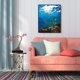 thumbnail image 5 of Cuadros Decorativos Underwater World DIY Picture By Numbers Kit Lienzo sin edad para decoración de paredes Wdftyju embutido en tela, 5 of 9