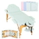 thumbnail image 5 of Cama De Masaje Ajustable Onof  MB-001 Cuadrada C/ Maletín Portátil Color Verde Menta, 5 of 9
