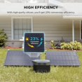 thumbnail image 2 of EF ECOFLOW 2 paneles solares de 100 W 12 V, módulos fotovoltaicos monocristalinos de alta eficiencia, impermeabilización IP68, ideal para vehículos recreativos y tejados marinos, baterías de granja, k, 2 of 5