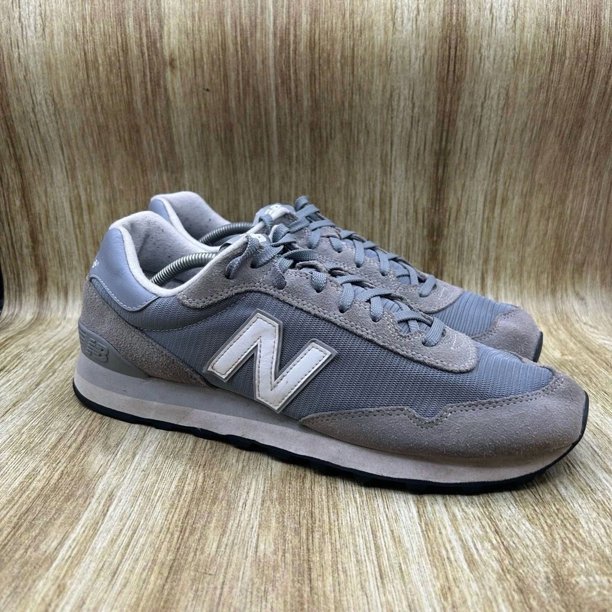 New Balance 515 Men's 13 D Grey White Athletic Lace Up Shoes Sneakers ML515RSA