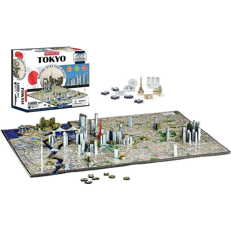 4D Cityscape: 4D Tokyo Cityscape Time Puzzle (Other) 