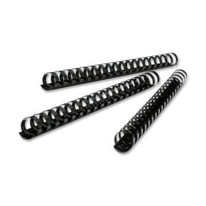 Binding Spines GBC CombBind 3/4, capacidad para 150 hojas, color negro