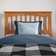 thumbnail image 3 of Mission Twin XL Solid Wood Foundation Bed in Light Toffee, 3 of 21