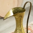 thumbnail image 6 of Decorative Antique Style 1 Handle Metal Jug Floor Vase for Entryway, Living Room or Dining Room, 6 of 8