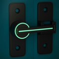 thumbnail image 1 of Barn Door Flip Locks Safety Prevents Theft Punch Free Heavy Duty Gate Locks for Garden Bathroom Outdoor Garage MK 009 180 Degree Luminous, 1 of 2