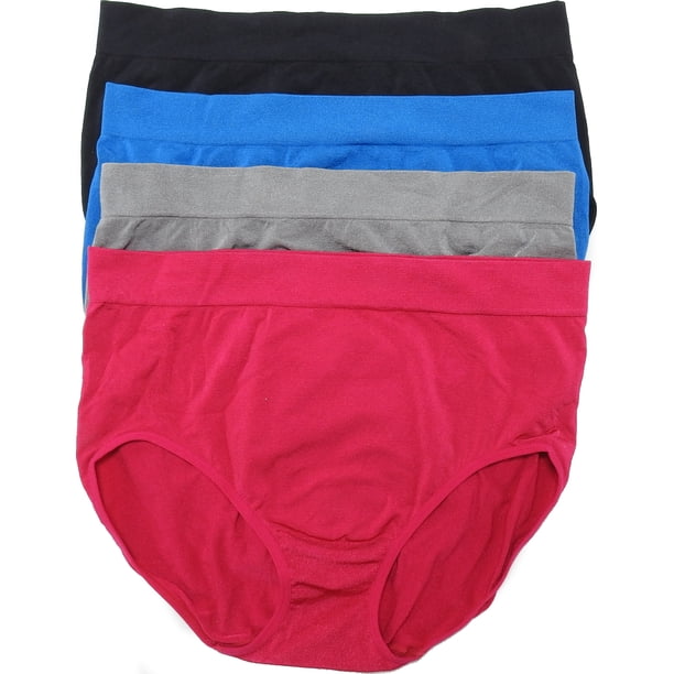 Carol Hochman Carol Hochman 4Pk. Women's Large HiCut Seamless