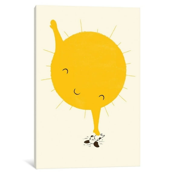 iCanvas  "Belly Rub" by Jay Fleck Canvas Print