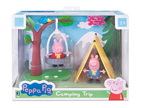 Peppa Pig Camping Trip Play Set New 