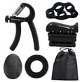 thumbnail image 1 of Hand Grip Strengthener Forearm Exercise Muscle Power Wrist Trainings(black), 1 of 5