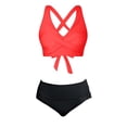 thumbnail image 7 of CONZONE Womens Period Tankini Sets 2 Peice Swimsuits for Women Menstrual Leakproof Swim Bottoms Solid Color Lightweight Summer Beach Bathing Suits, 7 of 7