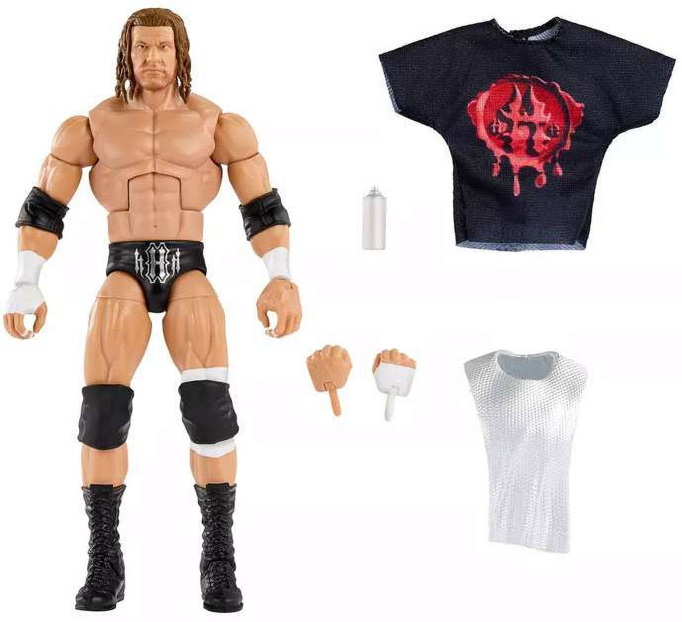 Mattel WWE Elite Ultimate Triple H トリプル Amazon.com: Mattel WWE Triple H Elite Collection Action