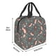 thumbnail image 3 of Disketp Hedgehogs and Flowers1 Bolsa Térmica para Almuerzo para Hombre y Mujer, Ideal para Trabajo, Senderismo y Picnic, 3 of 8