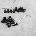 thumbnail image 1 of Filfeel Motorcycle Windscreen Bolt Kit Windshield Stainless Steel Installation Kit Black Screws Wellnuts Washers For Windshields Replacing, 1 of 8
