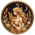 thumbnail image 2 of 12 Zodiac Signs Pearl Art Kit, Beginner-Friendly Pearl Diamond Painting Set, Calming Craft Activity for Stress Relief & Zodiac-Themed Decor (Virgo), 2 of 7