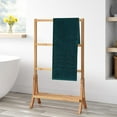 thumbnail image 4 of RUVANTI Bath Towels, 8 Pack 100% Cotton, Towel Set Teal Include 2 Bath 27x54, 2 Hand 16x28, 4 Face 13x13. Extra Soft, Highly Absorbent, Quick Dry, Lightweight, Luxury Towels for Bathroom, Spa, Hotel., 4 of 10