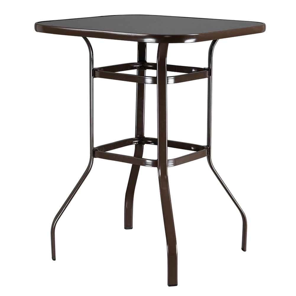 Bar Height Patio Table Bistro High Top Patio Table Outdoor Bar Table