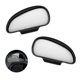 thumbnail image 4 of 2-Pack Car Wide Angle Blind Spot Mirror, Adjustable 360 Degree Auxiliary Mirror, Universal Curved Side Mirror for Truck SUV RV Van (Black), 4 of 5