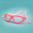 thumbnail image 3 of One-piece Swimming Goggles No Leaking Silicone Anti Fog High-definition TransparentLenses Swim Glasses with Ear Plugs for Kids, 3 of 7