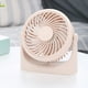 thumbnail image 3 of Ventilador de escritorio multifuncional | Miniventilador USB portátil con 3 velocidades e inclinación de 90 grados | Gran potencia para escritorios de oficina o dormitorios | Ventilador personal de, 3 of 4
