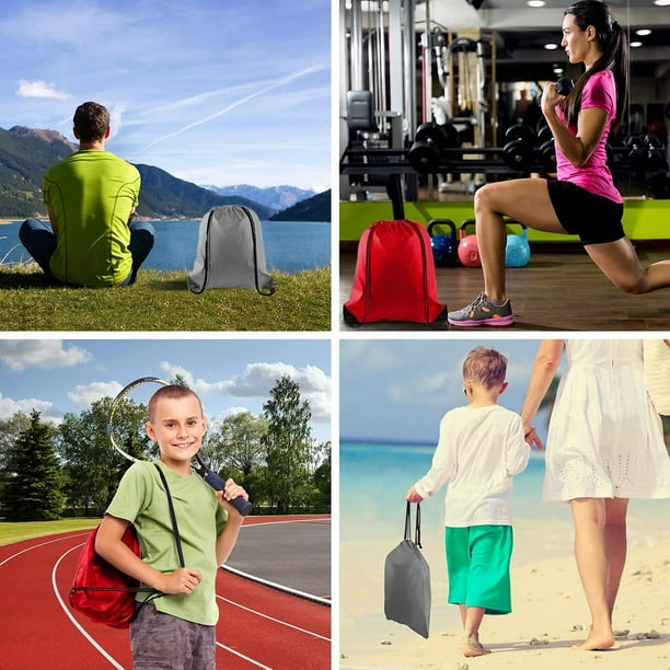 Personalised drawstring pe bag sale