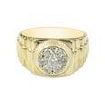 thumbnail image 2 of Men's 3/4Ct Round Cut Natural Diamond Ring in 14k Yellow Gold, 2 of 4