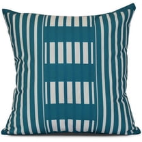 Simply Daisy, Beach Blanket, Stripe Print Outdoor Pillow