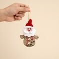 thumbnail image 4 of AZXY Fabric Santa Christmas Ornaments, Indoor Décor, Christmas Tabletop Decor, Christmas Decorations Indoor, Rustic Christmas Tree Decorations Indoor for Xmas Tree Home Holiday Décor, 4 of 5