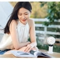 thumbnail image 4 of LINLIN Hand Held Fan, Mini Hand Fan, USB Rechargeable Small Personal Fan Battery Operated Foldable Desk Desktop Fans with 3 Speeds for Office Room Outdoor Traveling, 4 of 7