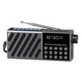 thumbnail image 1 of Mini Radio Solaire Portable Haut-Parleur Bluetooth Récepteur Radio Rechargeable Haut-Parleurs TF Support Carte Extérieure USB, 1 of 8