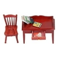 thumbnail image 2 of Miniature Dollhouse Furniture, Miniature Desk Chair Book Memory Improvement  For Gift, 2 of 8