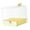 yellow, variant on Ximing Parrot Bathing Tub Pet Bird Bath Box Cleaning Pet Supplies Parrot Bath House Cage Bird Shower for Lovebirds Canary Cockatiel white