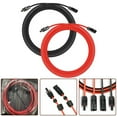 thumbnail image 3 of LOVEVER 1 Pair Black+Red Solar Panel Extension Cable Wire Solar Connectors 10 AWG Gauge, 3 of 7