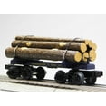 thumbnail image 4 of M.T.H. Electric Trains MTH Premier Chesapeake & Ohio Skeleton FLATCAR w/LOGS O Gauge 20-92334 (147), 4 of 8