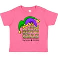 thumbnail image 3 of Inktastic Mardi Gras New Orleans Louisiana Jester Hat Boys or Girls Toddler T-Shirt, 3 of 5