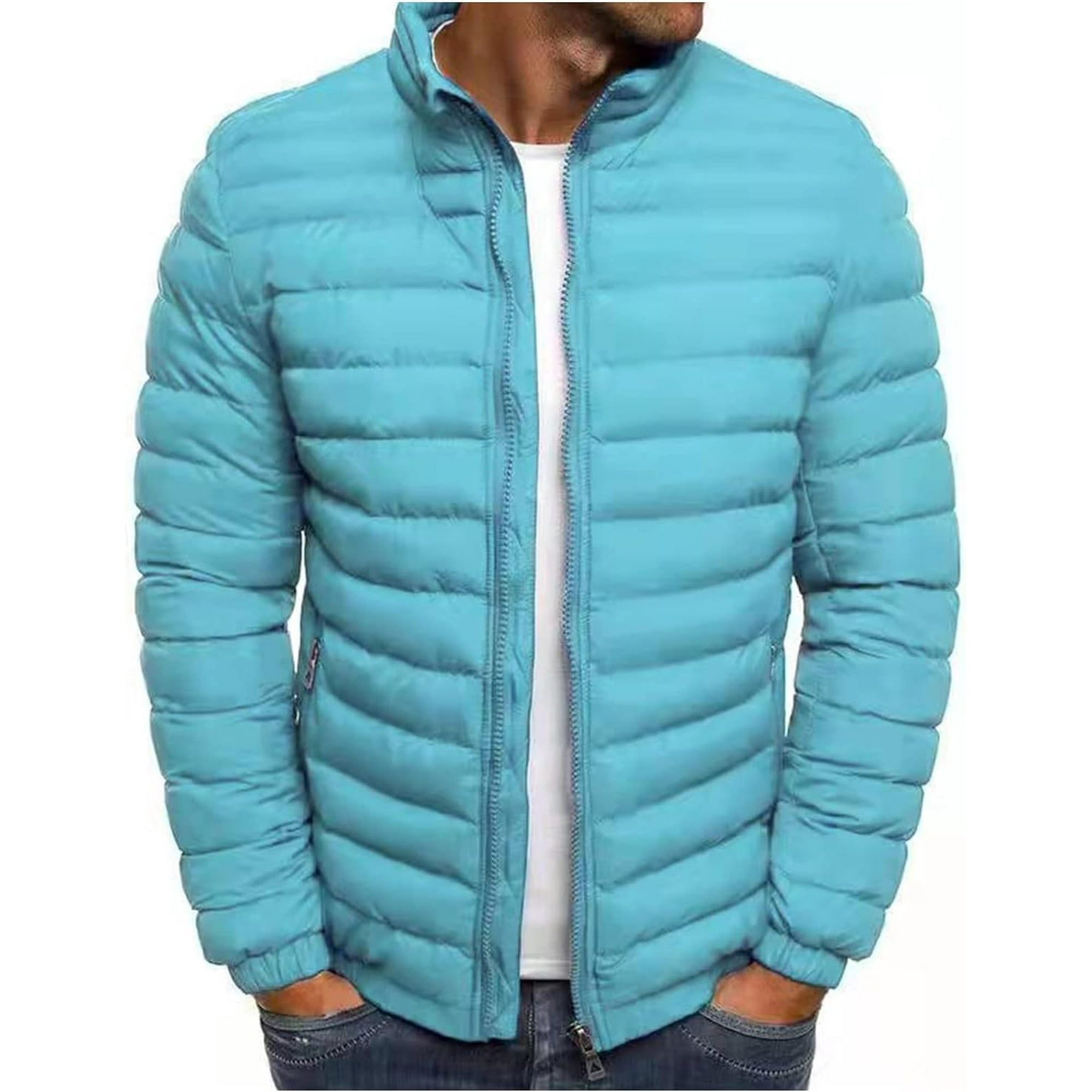 Down Jacket Mens Winter Jackets No Hood ORUYROP Men's Down Jacket