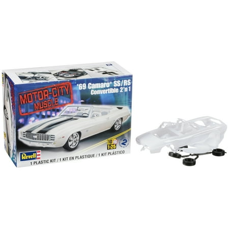 Revell® Motor-City Muscle '69 Camaro® SS/RS Convertible 2'N 1 Plastic Model Car Kit 114 pc