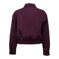 thumbnail image 2 of Chamarra George para Mujer, Cuello Camisero Vino Talla G, 2 of 4