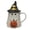 White2, variant on Halloween Ghost Coffee Mug with Witch Hat Lid, Ceramic Cute Ghostface Cup with Handle, Lidded Drinkware for Tea Hot Cocoa, Novelty Party Decor Gift for Adults Holiday Beverage Container 440ml/15oz