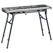 Gearlux Multi-Purpose Adjustable Keyboard/Mixer Stand for Heavy-Duty Pianos, Synthesizers, Music Workstations, Keyboards, and Mixers