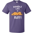 thumbnail image 3 of Inktastic Doodle Life is Ruff Golden Doodle T-Shirt, 3 of 5