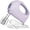 Violet, variant on Handmixer - 5 Speed Portable Kitchen Mixer Electric Handheld with 5 Stainless Steel Accessories Whisk, Food Beater, ‌Ivory