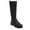 Black Smooth, variant on SOUL Naturalizer Womens Orchid Knee High Lug Sole Boots