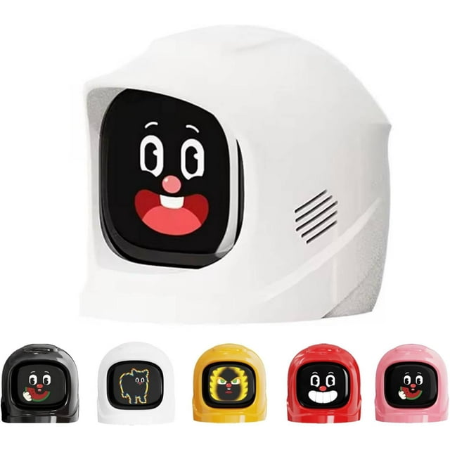 Car Robot Dashboard – Smart Car Emotional Companion Decoration with Animated Expressions, Cute AI-Inspired Dashboard Buddy for Mood Boost & Interior Style