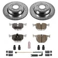 thumbnail image 3 of PowerStop Rear Z26 Street Warrior Carbon-Fiber Ceramic Brake Pad and Drilled and Slotted Rotor Kit Fits: BMW Select Models K5738-26, 3 of 9