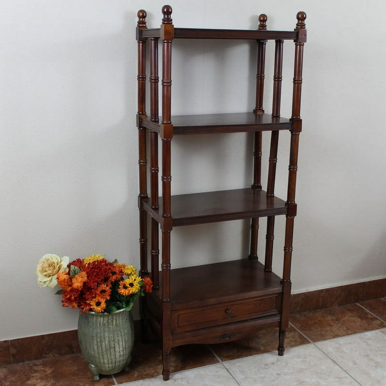 International Caravan Windsor 4-Tier Bookshelf International Caravan Windsor 4-Tier Bookshelf